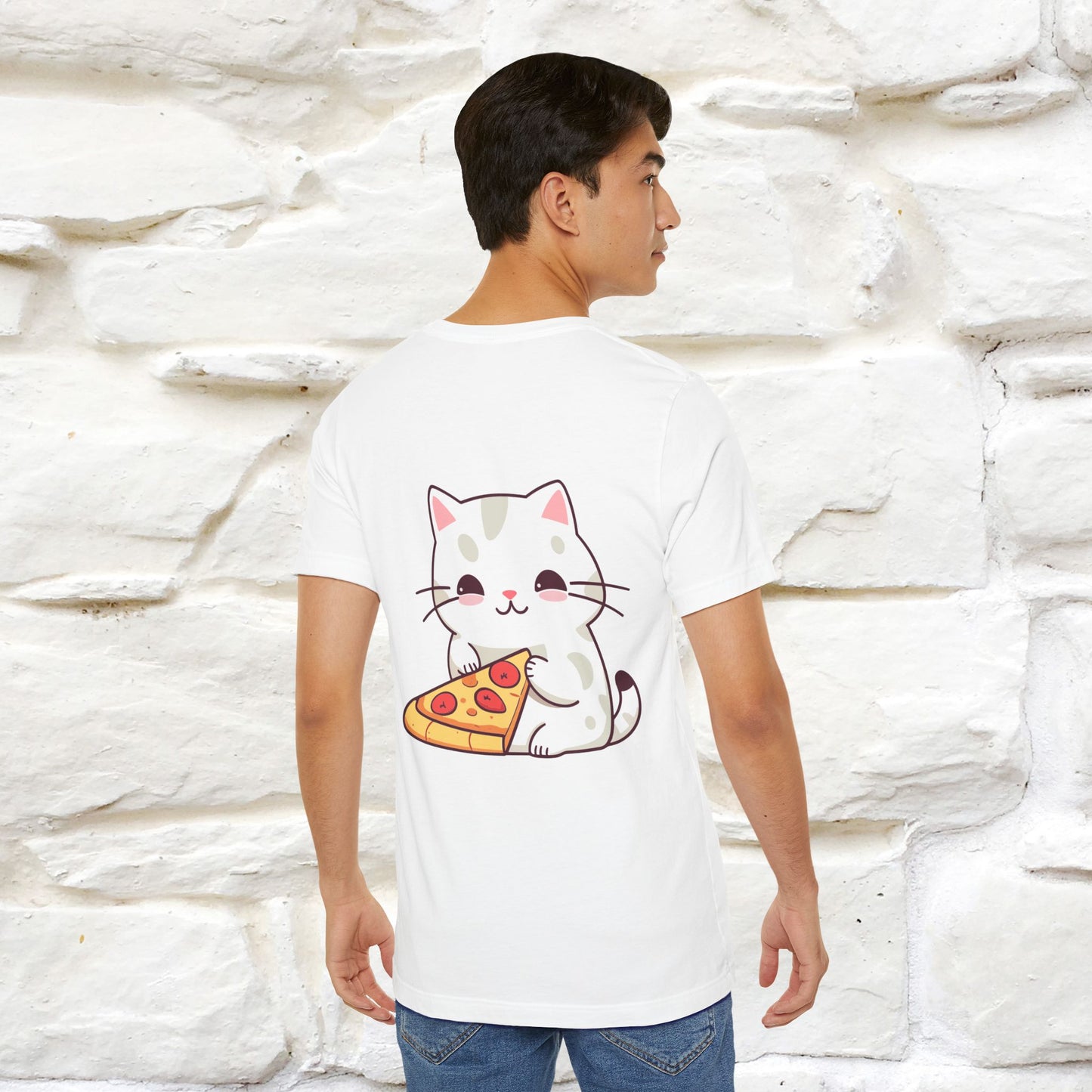"I Love Pizza"| Cat T-shirt | Nunu&Miao Studio