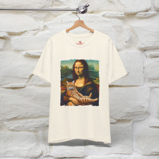 Mona Lisa’s Cat T-Shirt | Classic Art-Inspired Cat Tee for Men & Women | 100% Cotton*