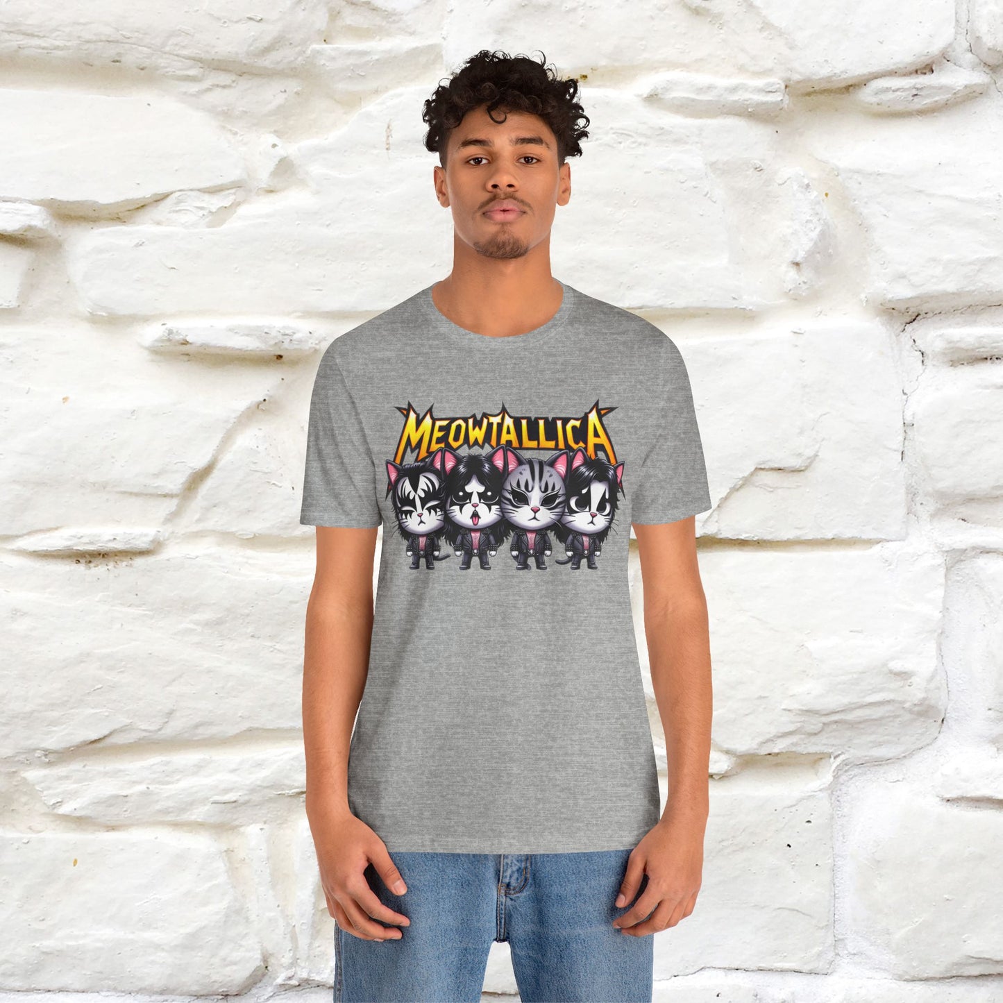 Meowtallica T-Shirt | Rock-Inspired Cat Tee for Men & Women | 100% Cotton*