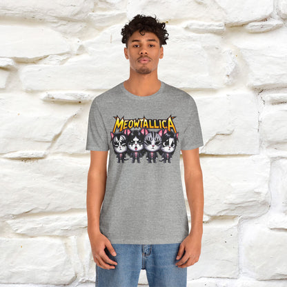 Meowtallica T-Shirt | Rock-Inspired Cat Tee for Men & Women | 100% Cotton*