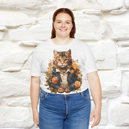 ''Garden Guardian'' Cat T-shirt for Women 100% Cotton* - Nunu&Miao Studio