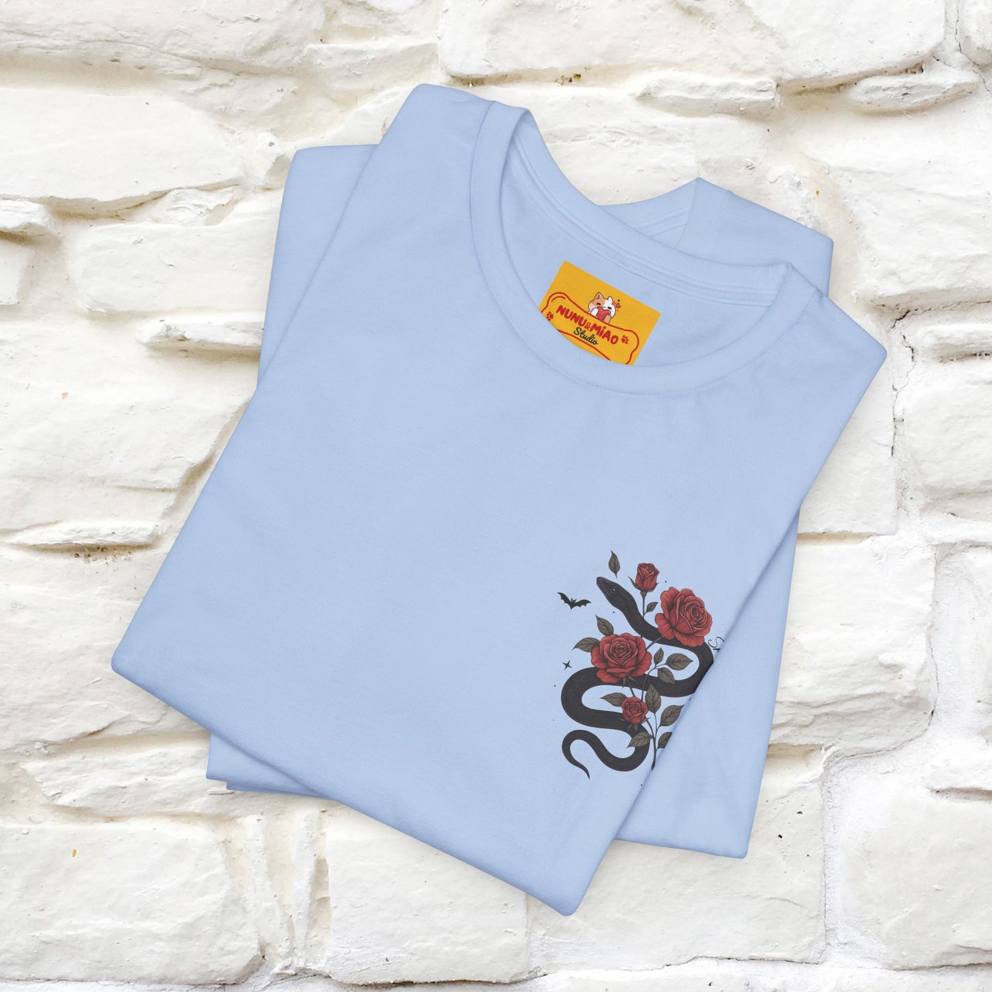 "The Rose and The Snake " Halloween T-shirt |Nunu&Miao Studio