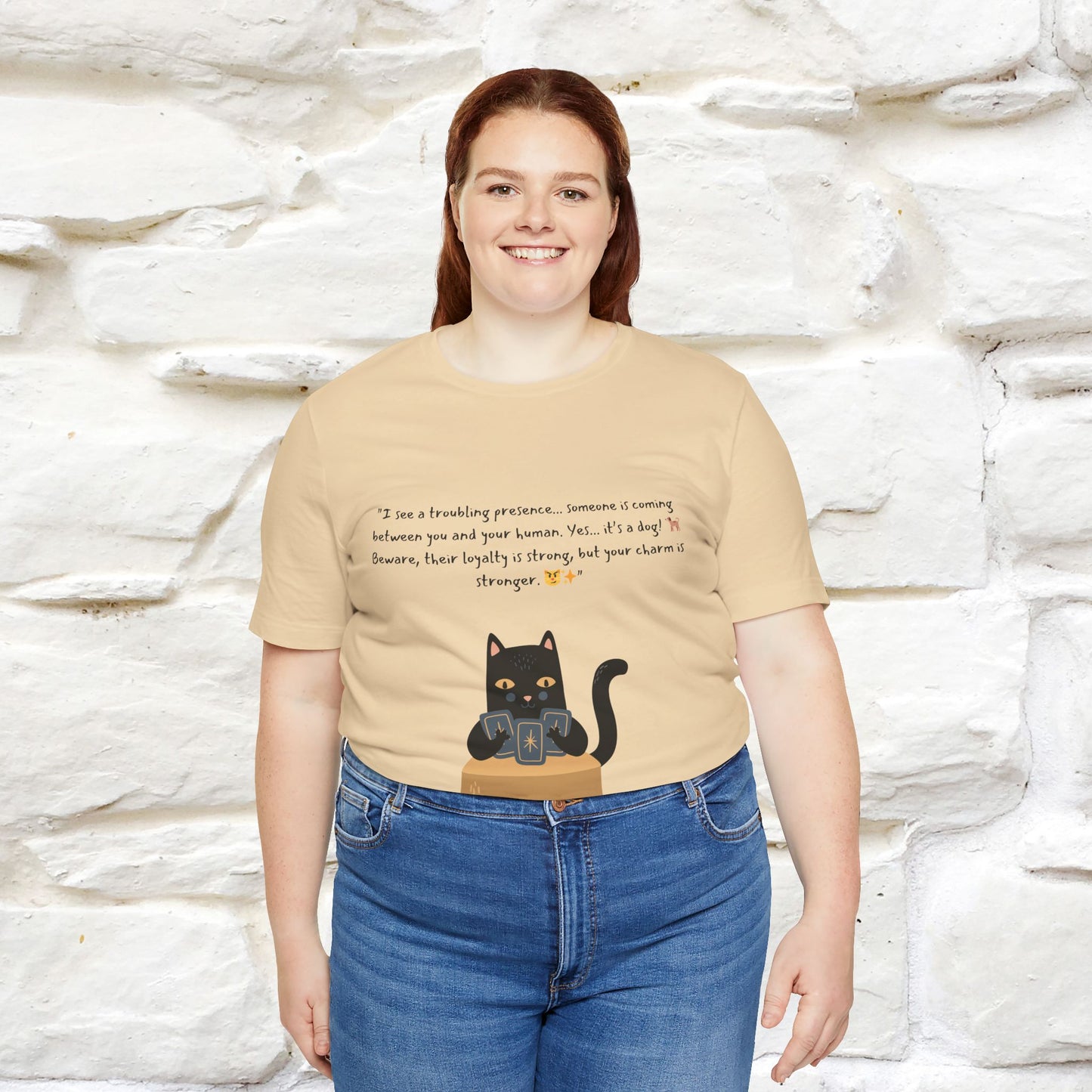 "The Cat's Tarot: Secrets Revealed" Cat T-Shirt for Men & Women | 100% Cotton*