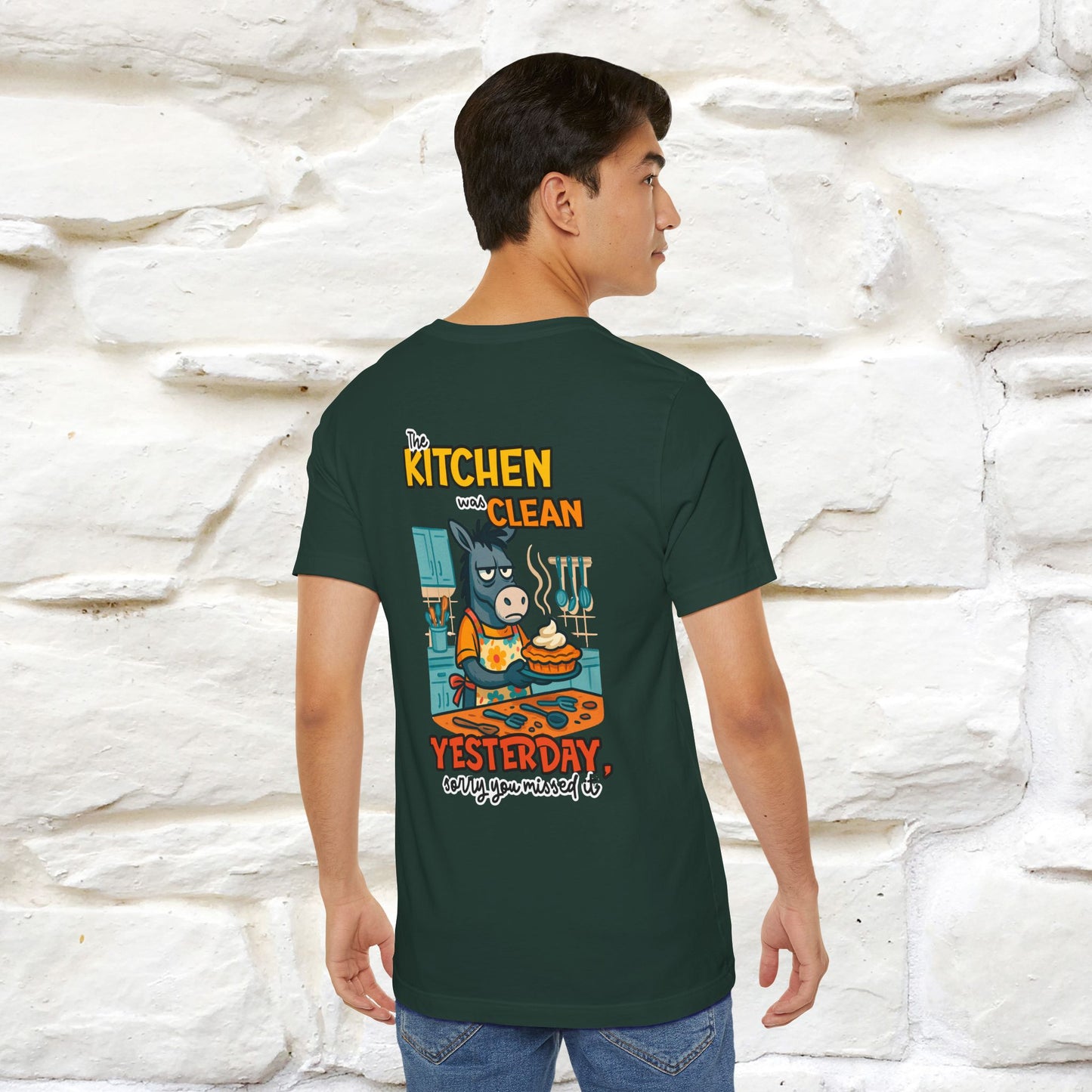 "The Kitchen Was Clean... " |Funny T-Shirt | Nunu&Miao Studio