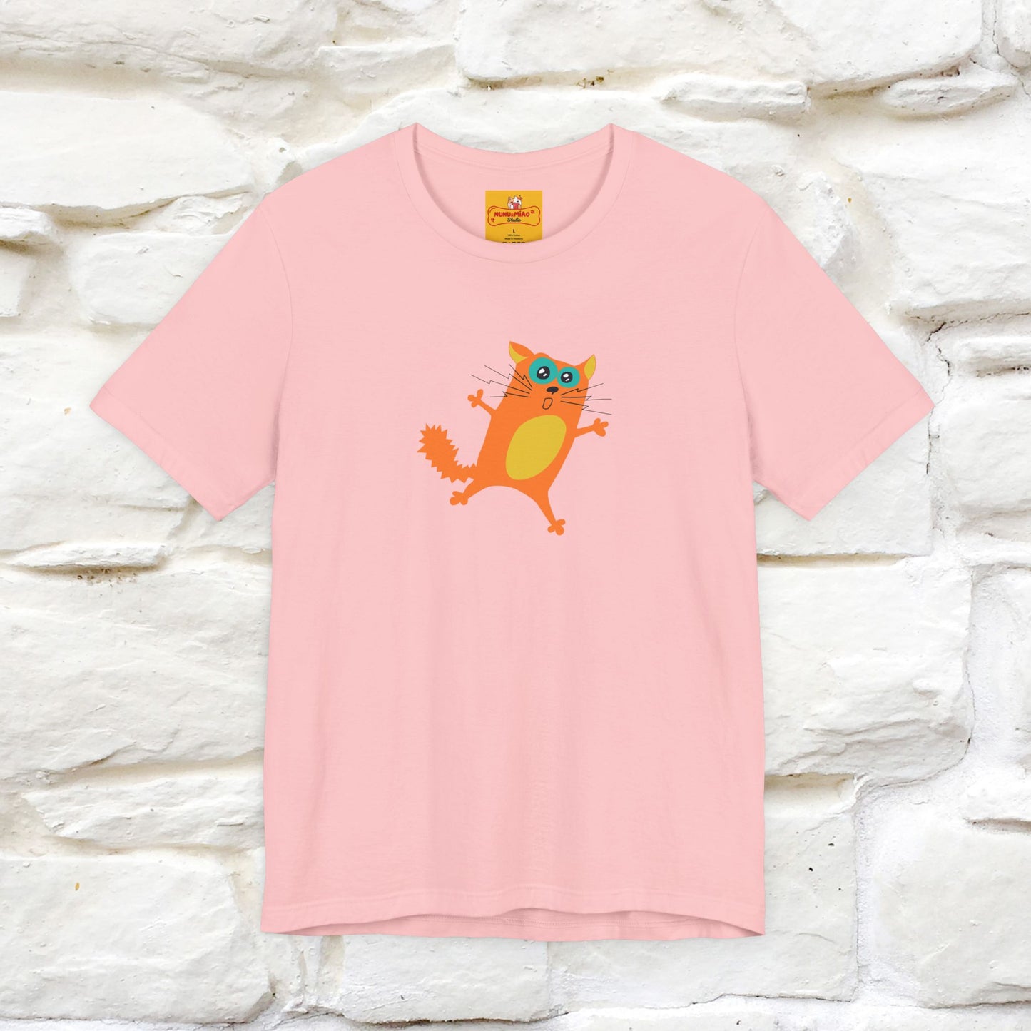 "It Always Seems Impossible Until It’s Done" Cat T-Shirt| Front & Back Design | Nunu&Miao Studio
