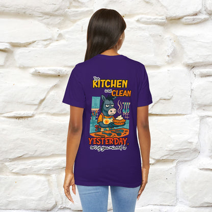 "The Kitchen Was Clean... " |Funny T-Shirt | Nunu&Miao Studio