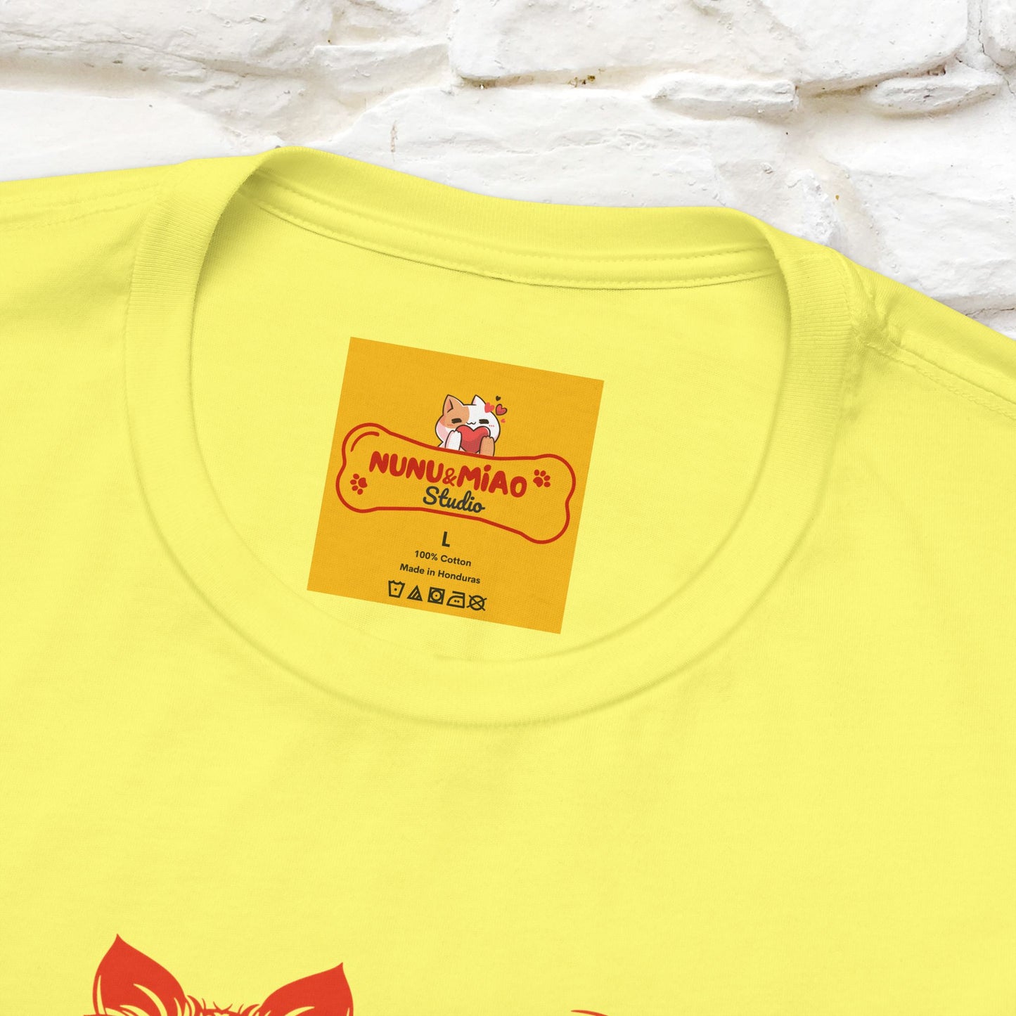 "The Third Eye'' Cat T-Shirt Front and Back Design | Nunu&Miao Studio