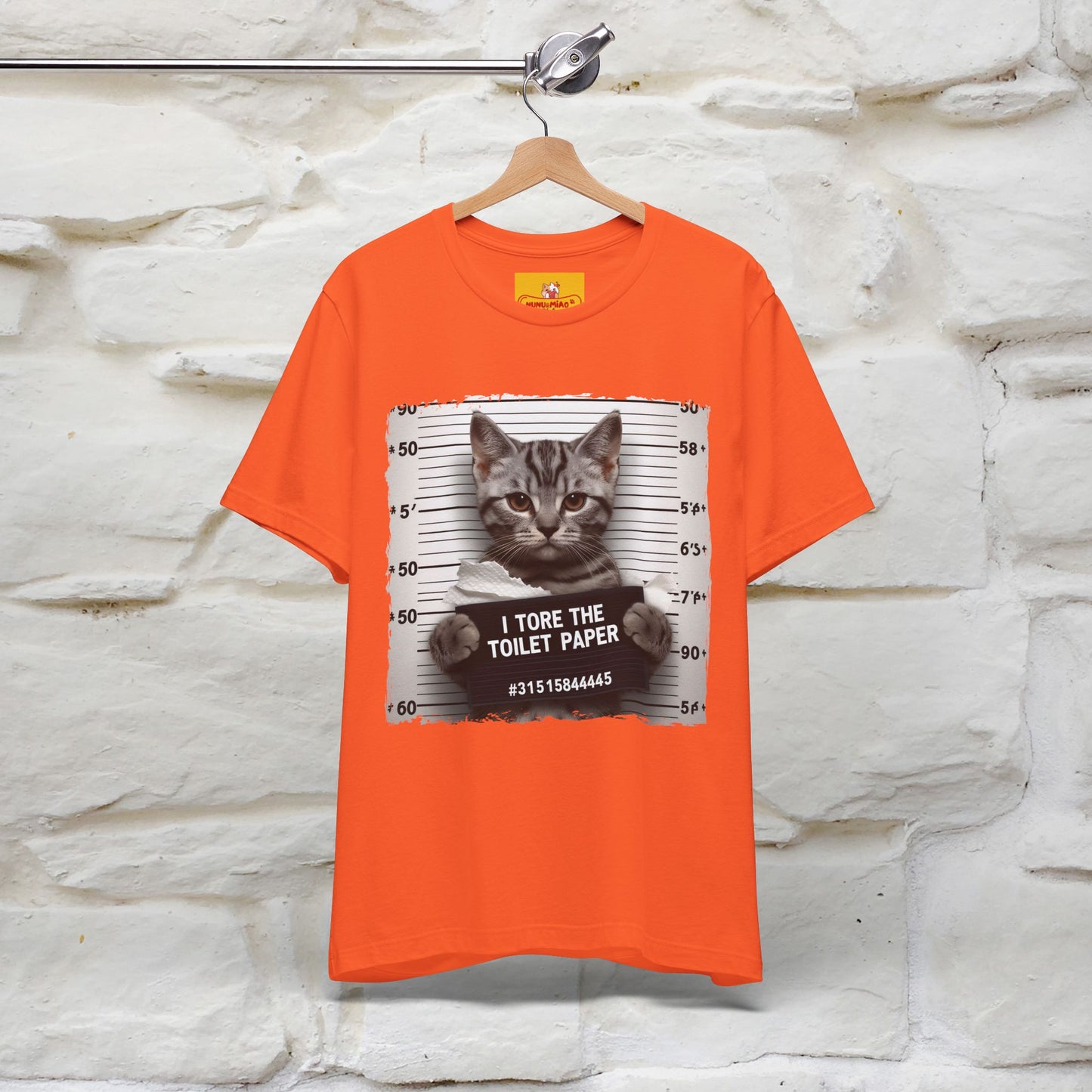 ''I Tore The Toilet Paper'' | Funny Cat T-Shirt | Nunu&Miao Studio