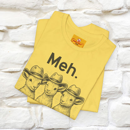 "Meh" Cute T-shirt |Nunu&Miao Studio