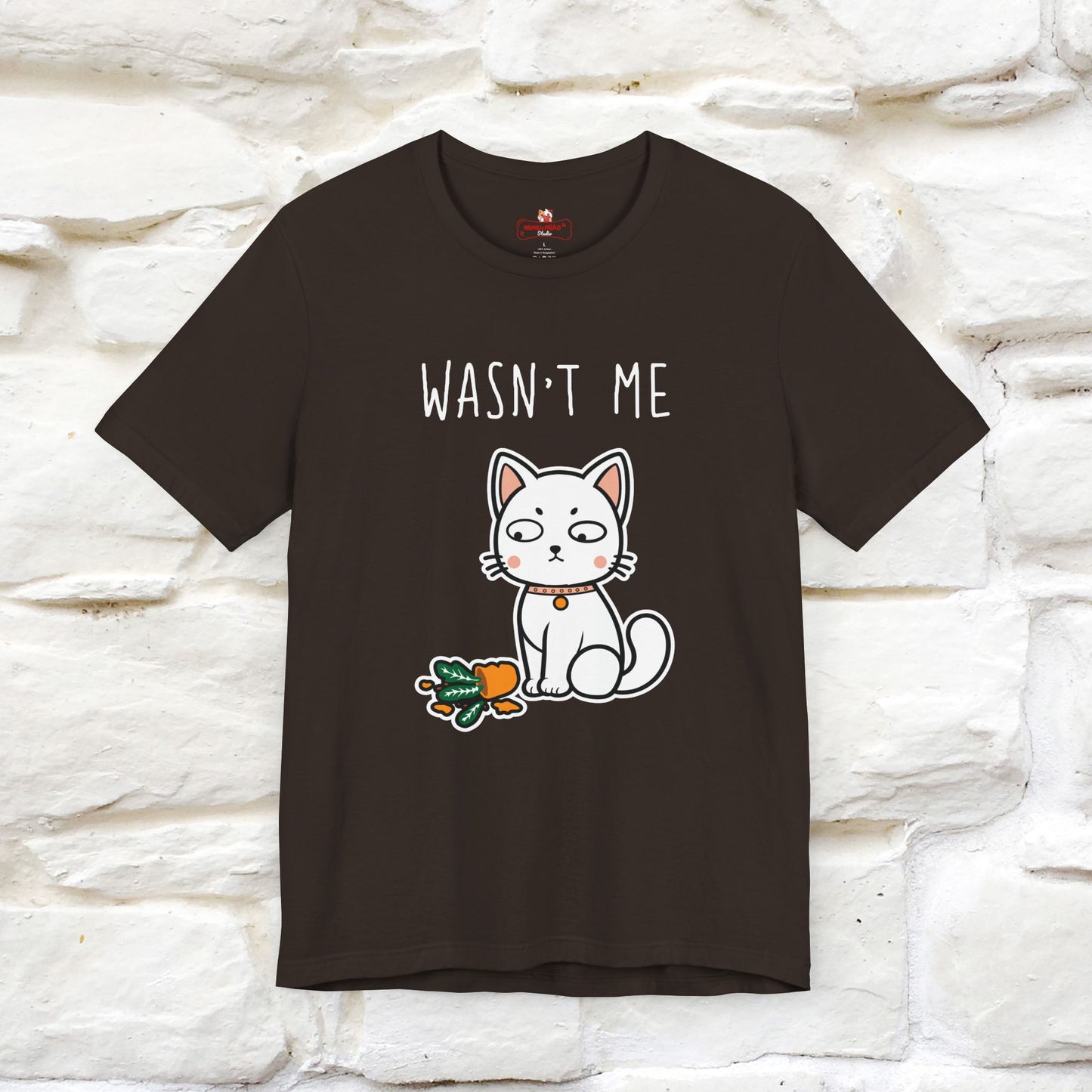 "Wasn't Me" Cat T-shirt for Men & Women | 100% Cotton* 🐾