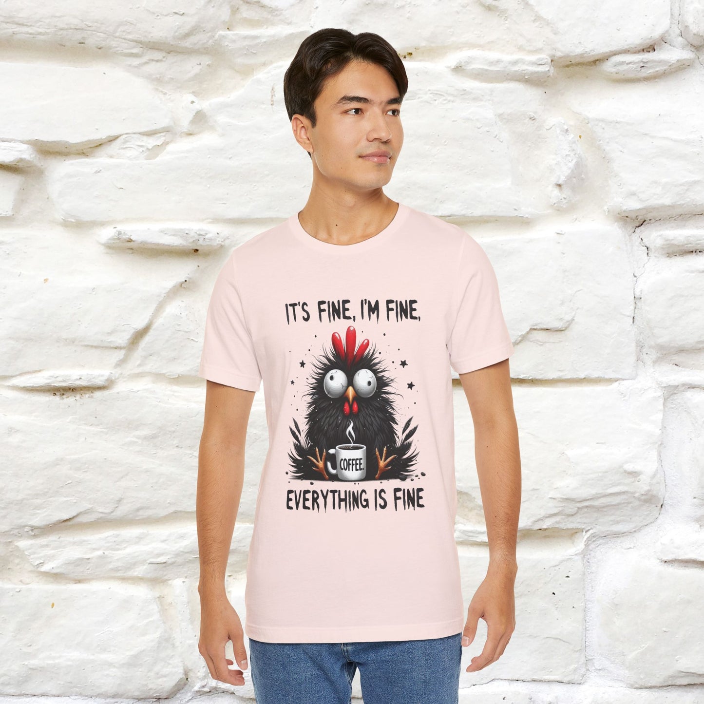 "Everything Is Fine" |Funny T-Shirt | Nunu&Miao Studio