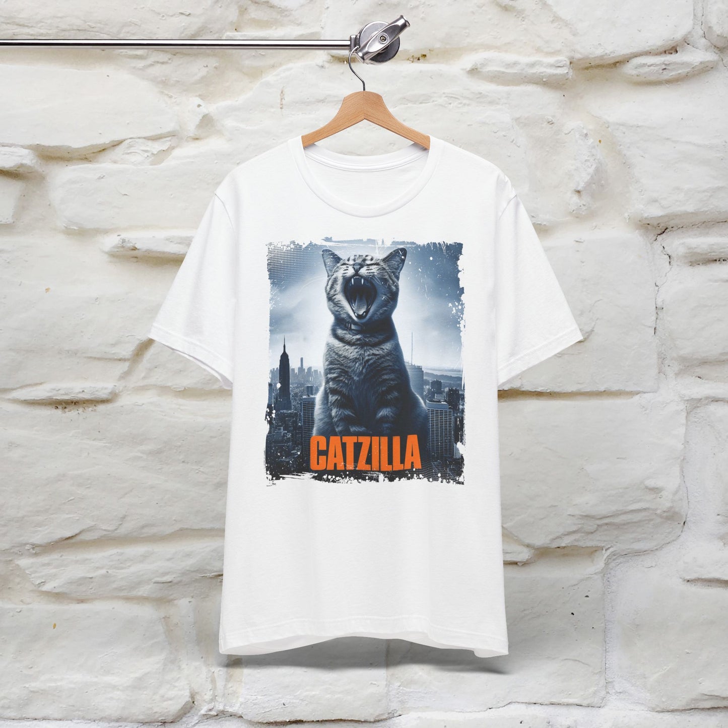 Catzilla T-Shirt | Fun Monster Cat Tee for Men & Women | 100% Cotton*