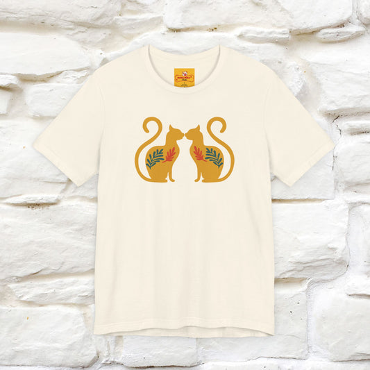 ''Power'' | Cat T-Shirt Front and Back Design | Nunu&Miao Studio