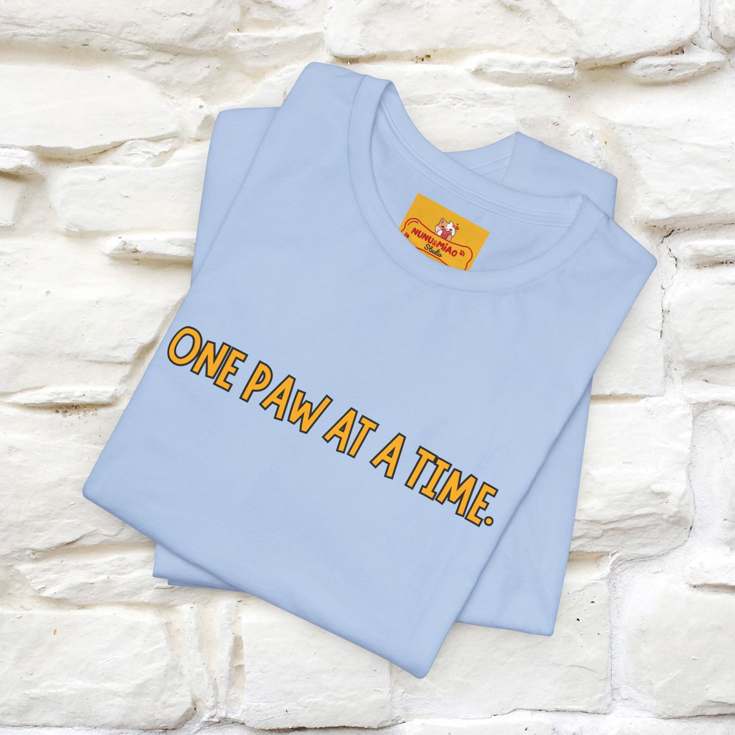 "Life Is A Journey'' Cat T-Shirt | Front & Back Design | Nunu&Miao Studio