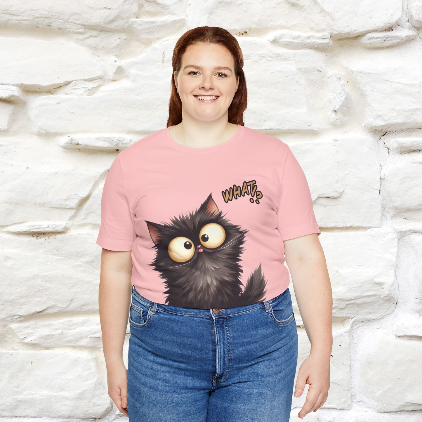 ''What ?'' | Cat T-Shirt  | Nunu&Miao Studio