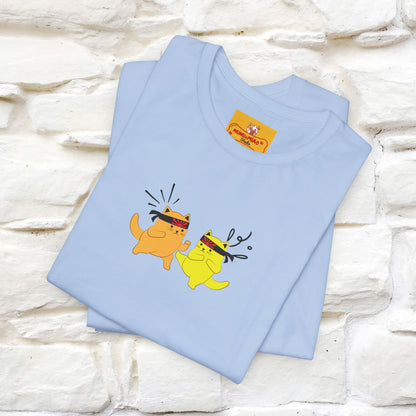 "You Have the Power to Protect Your Peace" Cat T-Shirt| Front & Back Design | Nunu&Miao Studio