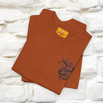 "The Rose and The Snake " Halloween T-shirt |Nunu&Miao Studio