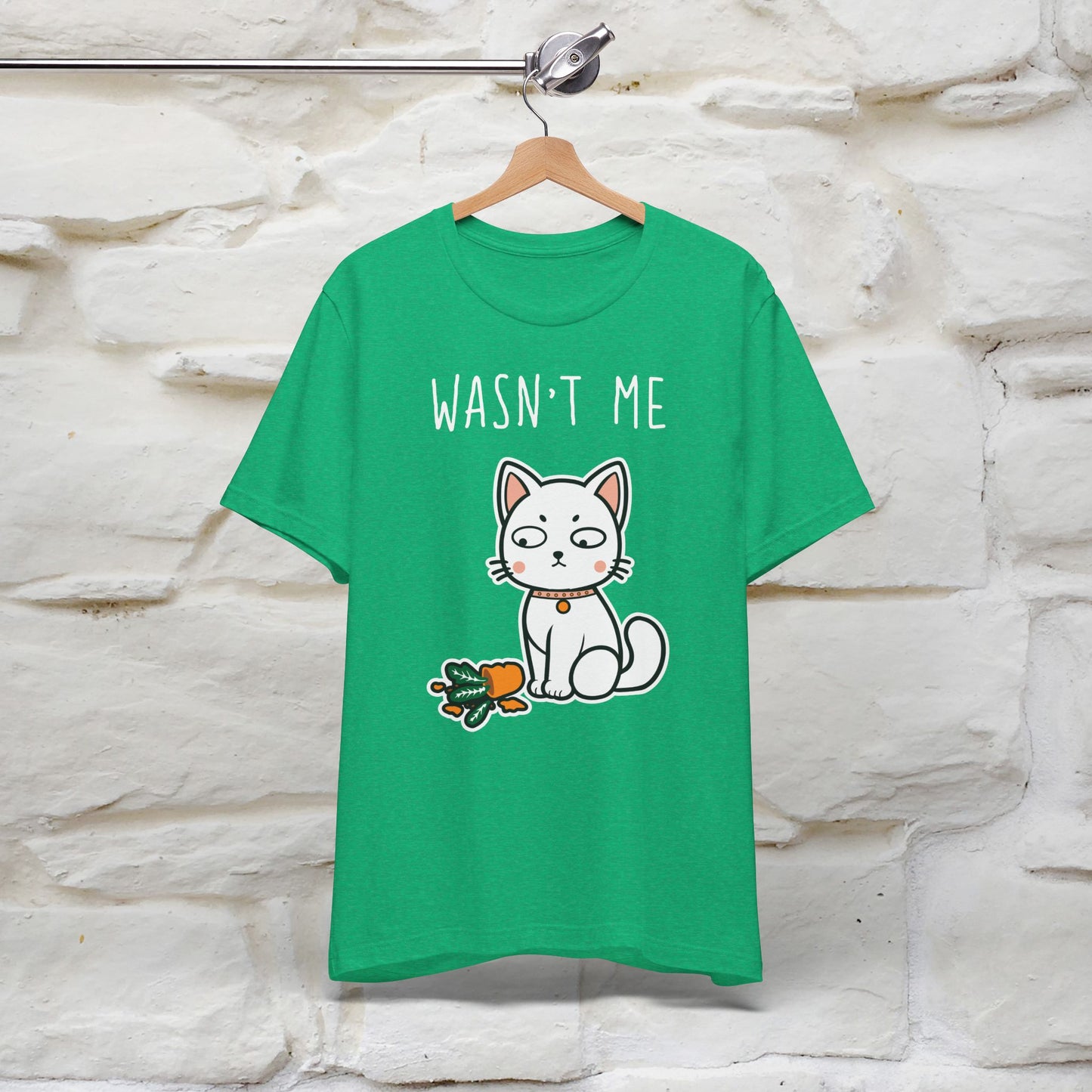 "Wasn't Me" Cat T-shirt for Men & Women | 100% Cotton 🐾