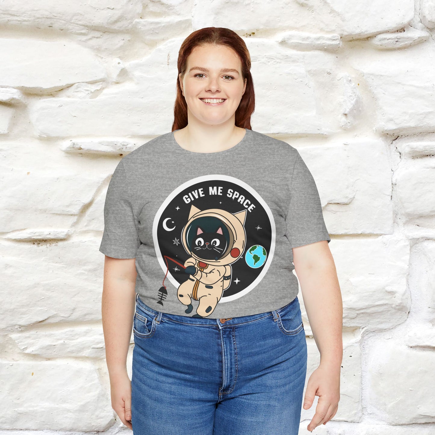 Give Me Space Cat T-Shirt for Men & Women | 100% Cotton* Funny  Tee