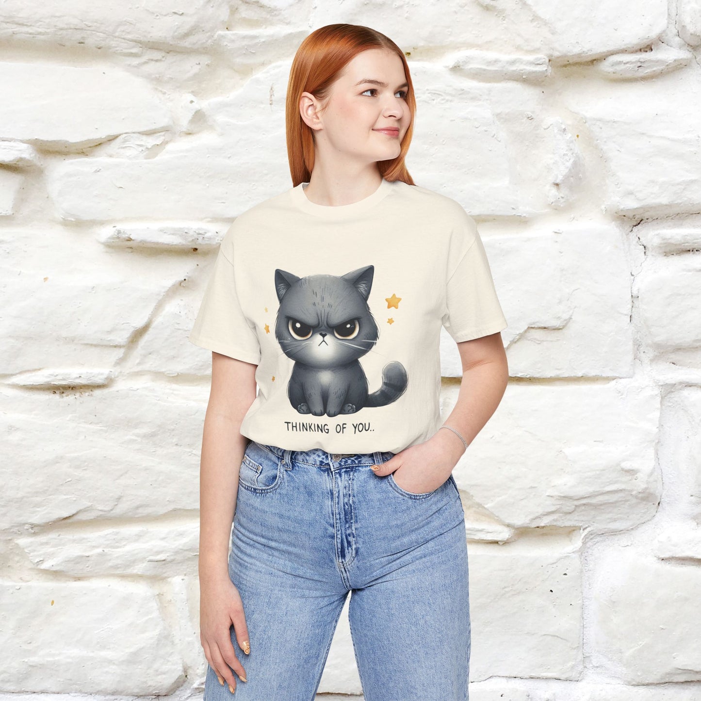"Thinking Of You" |Funny T-Shirt | Nunu&Miao Studio