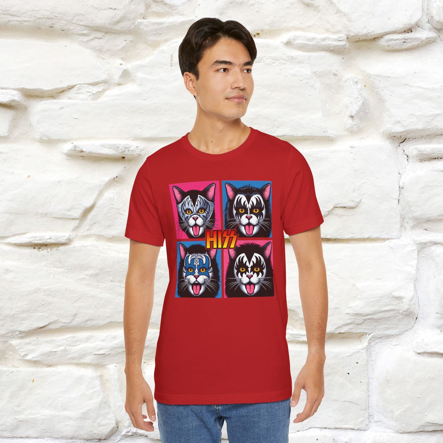 Hiss T-Shirt | Playful Cat Lover Tee for Men & Women | 100% Cotton*