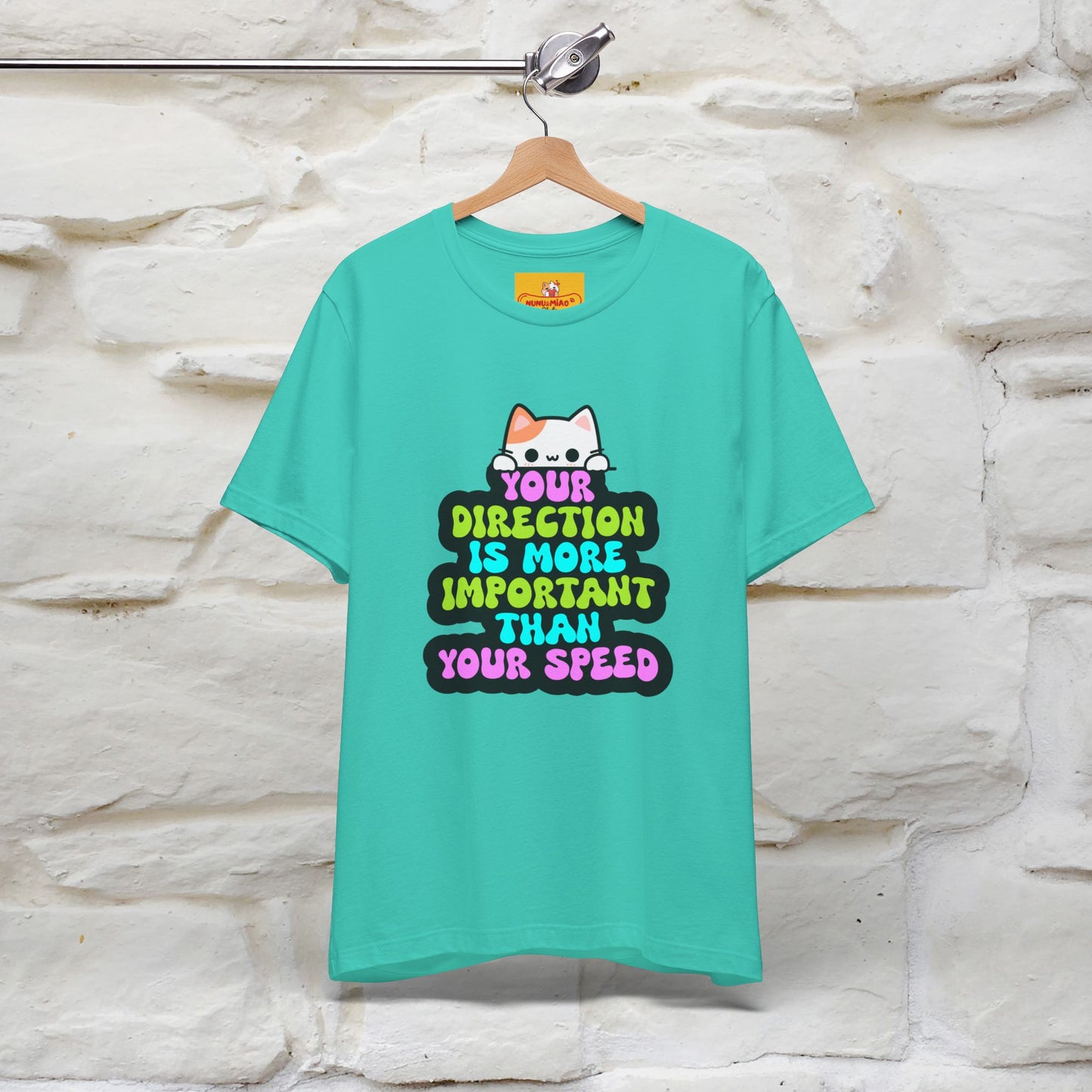 "Your Direction Is More ..." |  Cat T-shirt | Nunu&Miao Studio - Nunu&Miao Studio