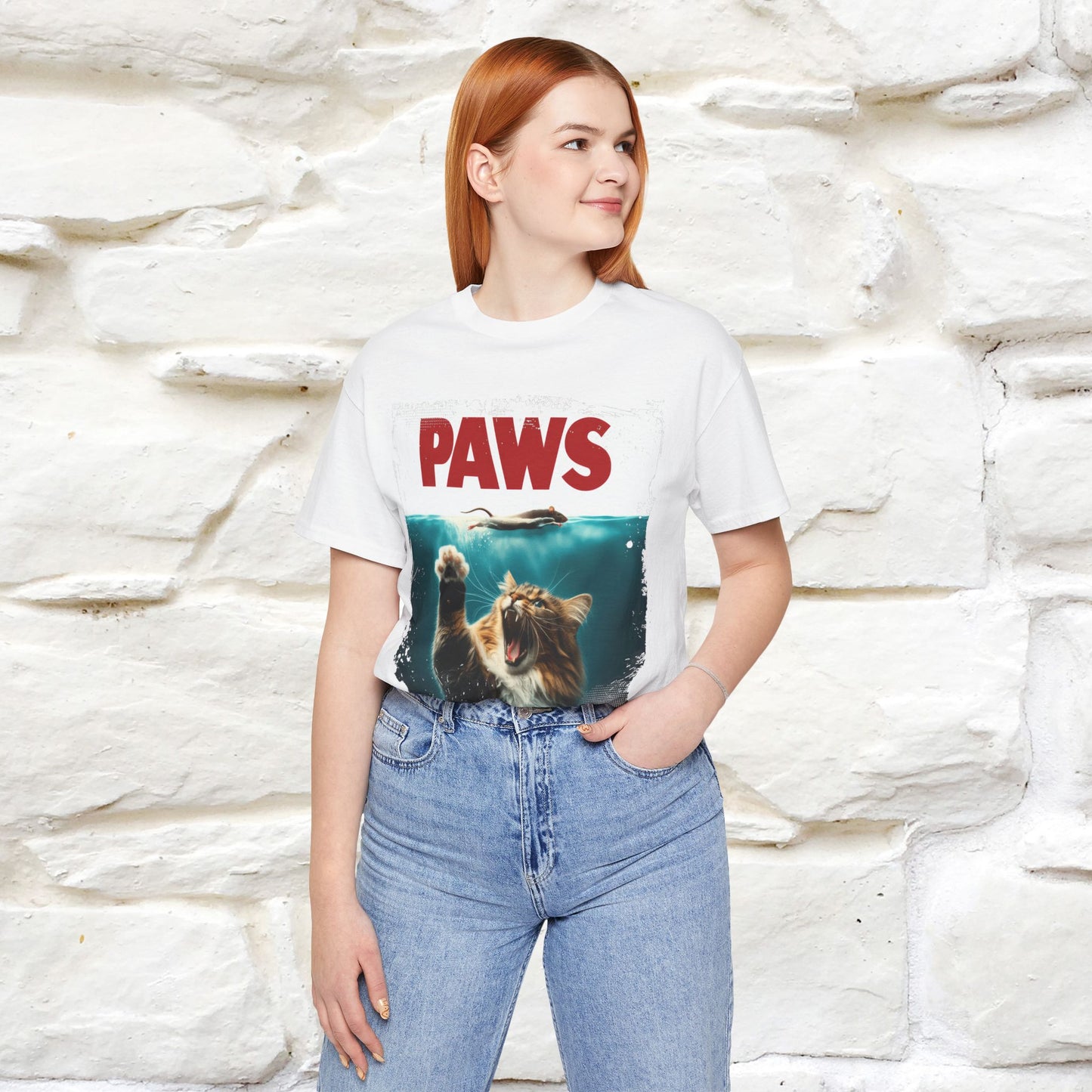''Paws'' Cat T-Shirt |  | Nunu&Miao Studio