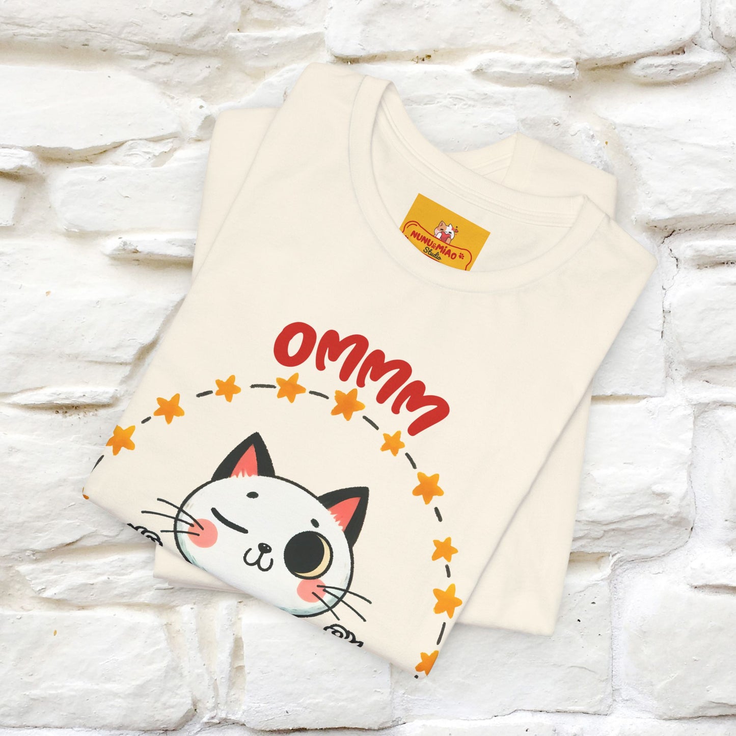 ''Ommm, Keep Calm'' Cat T-Shirt | Nunu&Miao Studio