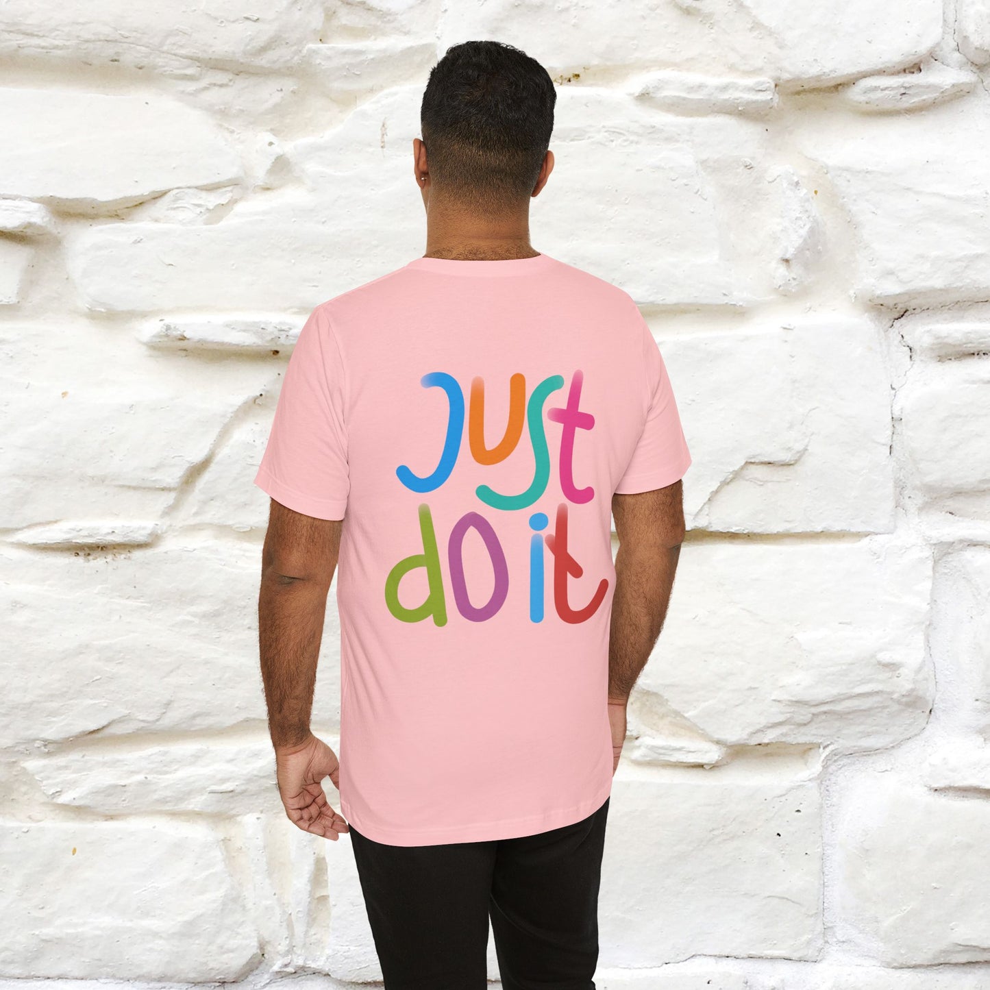 "Yes, Just Do It" Cat T-Shirt for Men & Women | Front & Back Design | 100% Cotton* 🐾