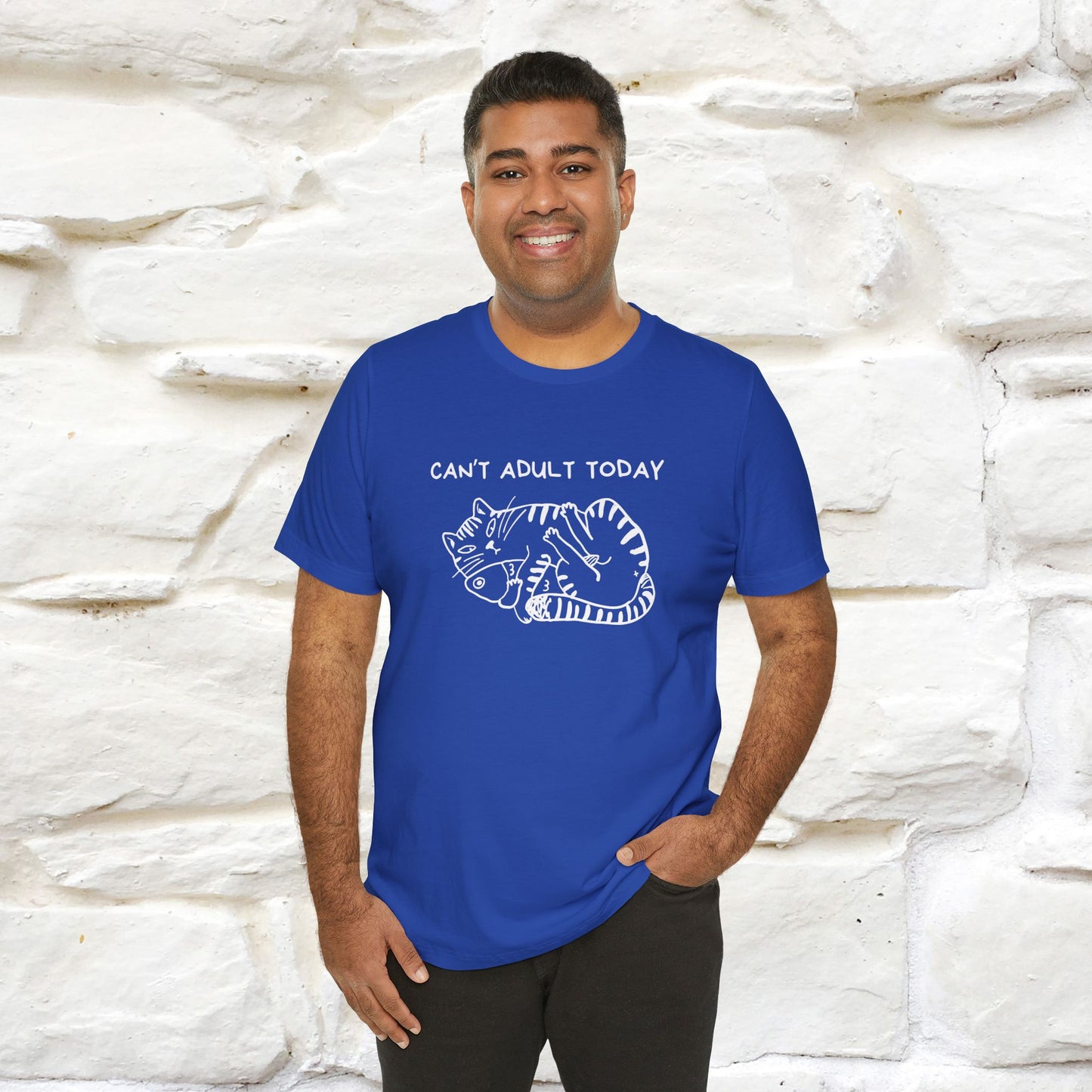 "Can't Adult Today" |Cat T-Shirt | Nunu&Miao Studio