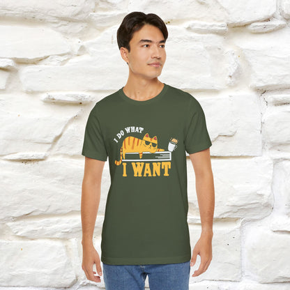 "I Do What I Want" Cat T-Shirt | Nunu & Miao Studio