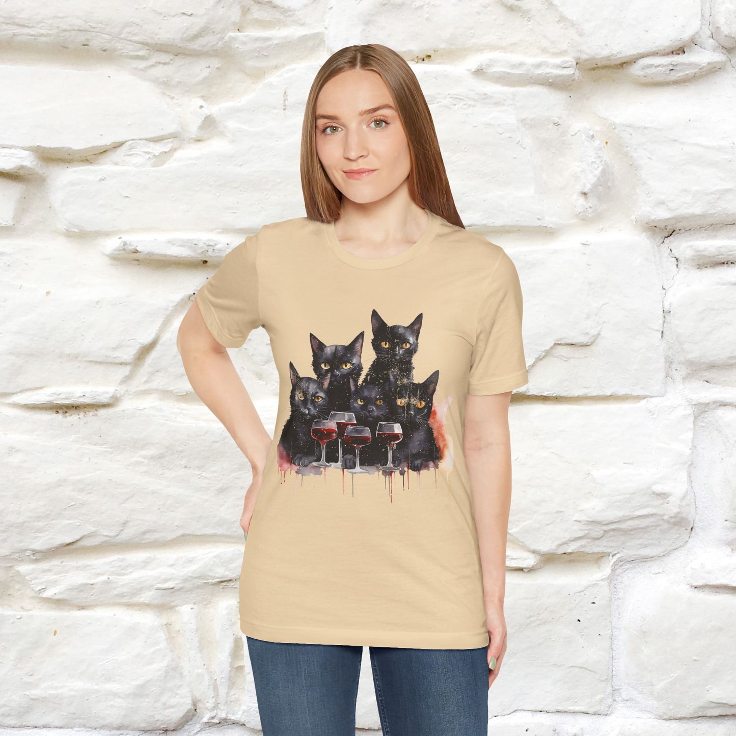 "Black Catty Cocktails" T-Shirt for Men & Women | 100% Cotton*