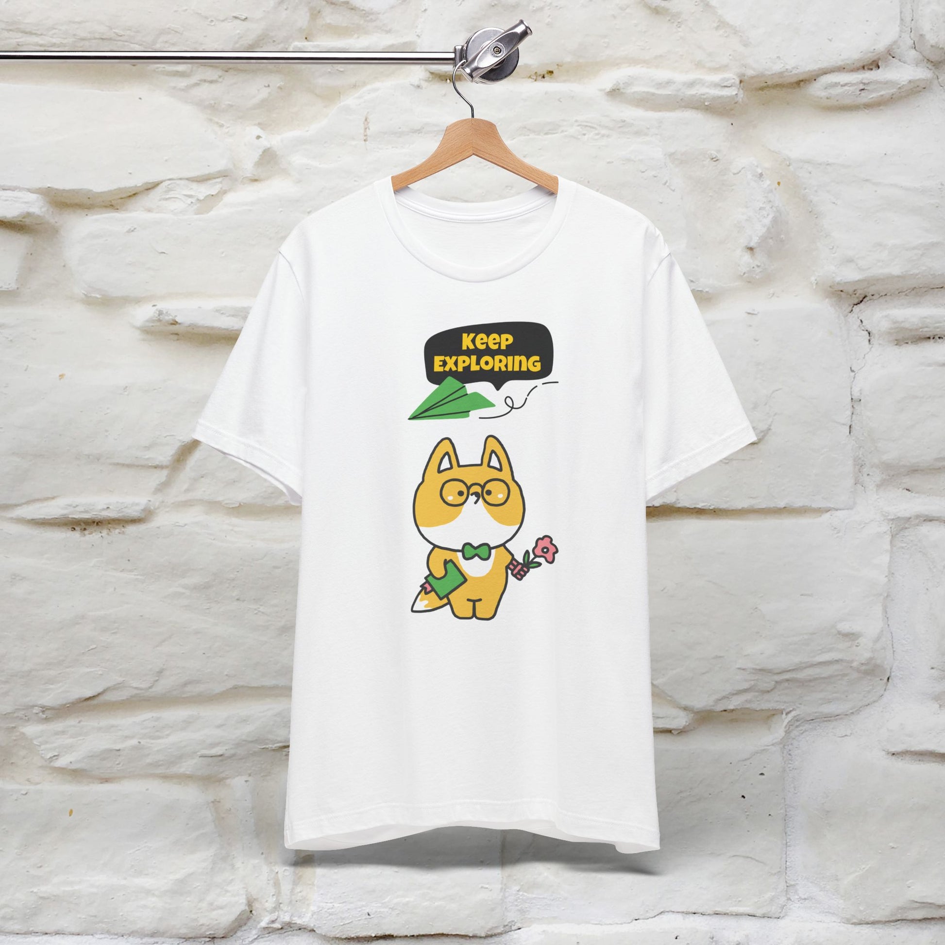 Keep Exploring T-Shirt for Men | 100% Cotton* Adventure Tee - Nunu&Miao Studio
