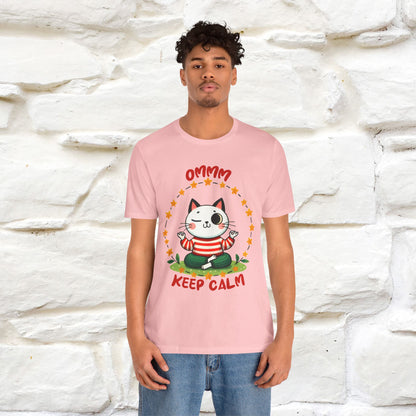 ''Ommm, Keep Calm'' Cat T-Shirt | Nunu&Miao Studio