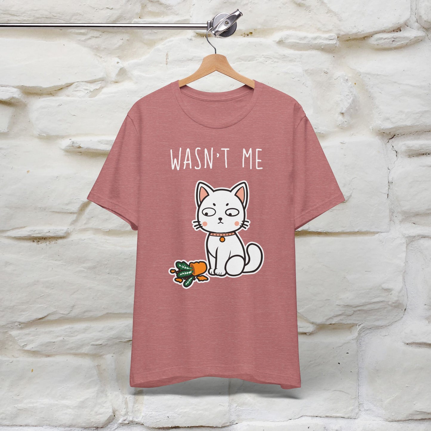 "Wasn't Me" Cat T-shirt for Men & Women | 100% Cotton 🐾