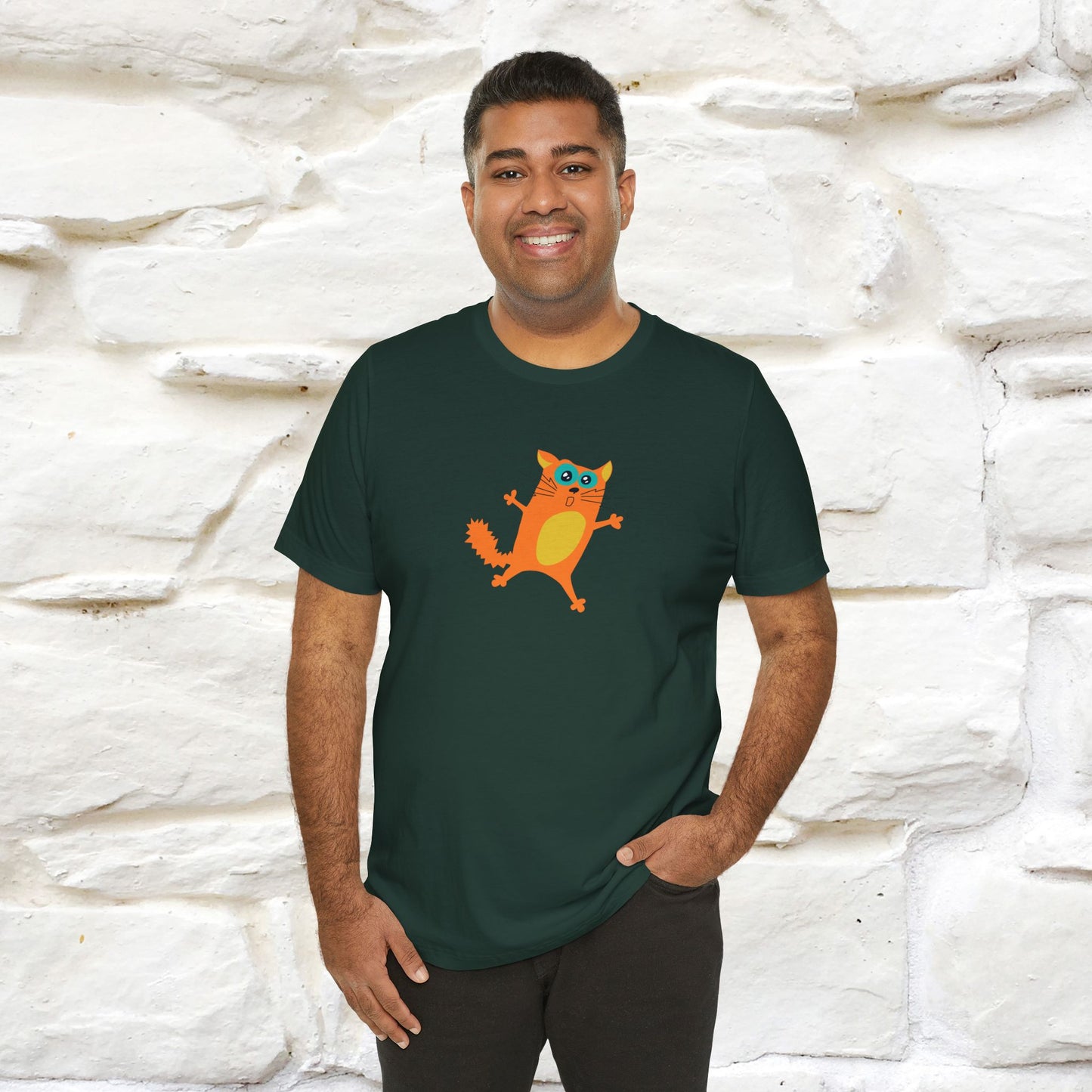 "It Always Seems Impossible Until It’s Done" Cat T-Shirt| Front & Back Design | Nunu&Miao Studio