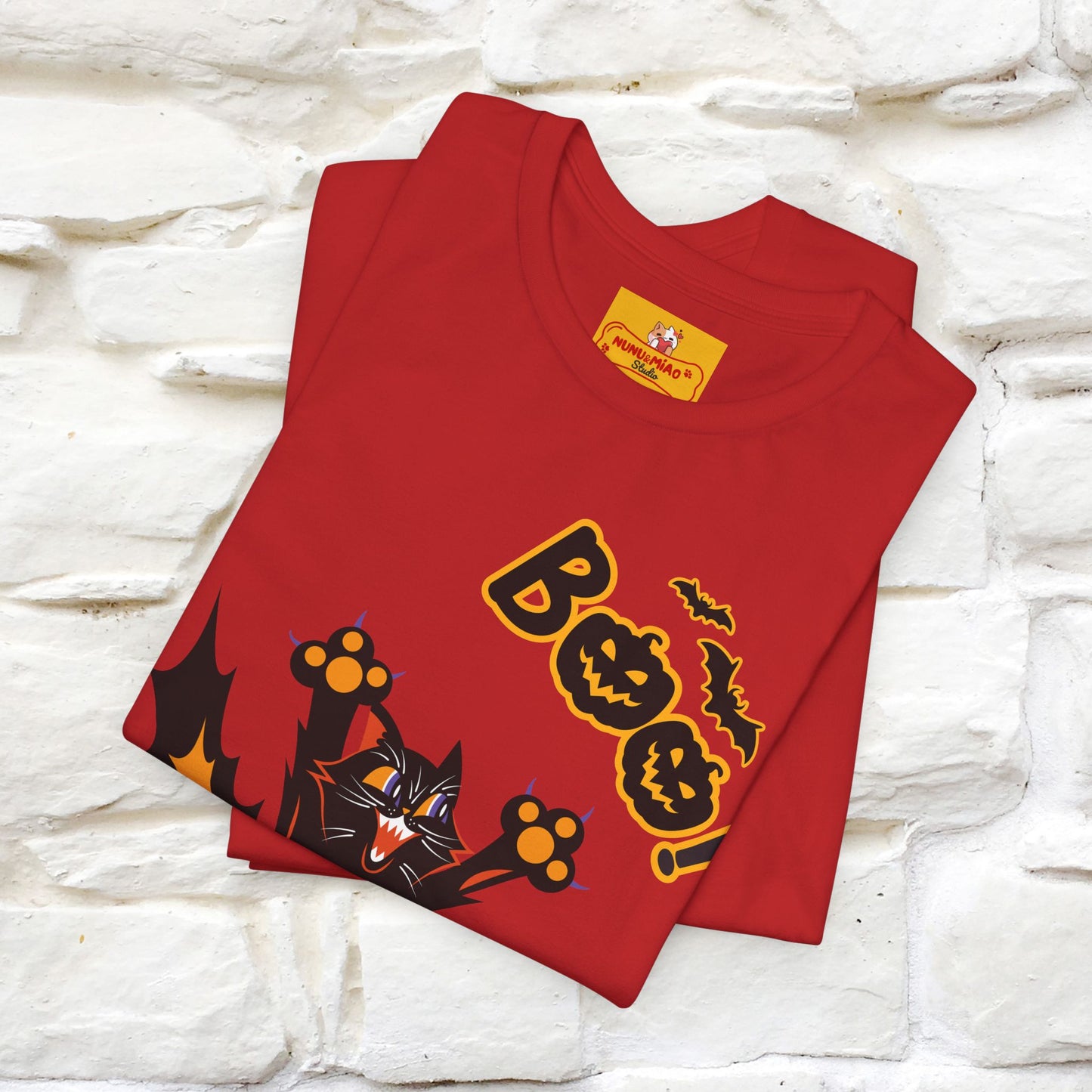 "Boo" Cat  T-shirt |Nunu&Miao Studio