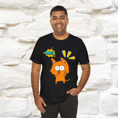 ''Oh My God'' Cat T-Shirt | Nunu&Miao Studio - Nunu&Miao Studio