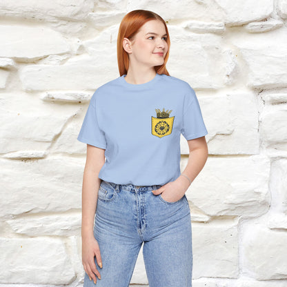 ''Black Cat Circle'' Cat T-Shirt Front and Back Design | Nunu&Miao Studio