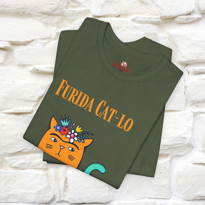 "Furida Cat-Lo'' Cat T-Shirt for Men & Women | 100% Cotton*🐾