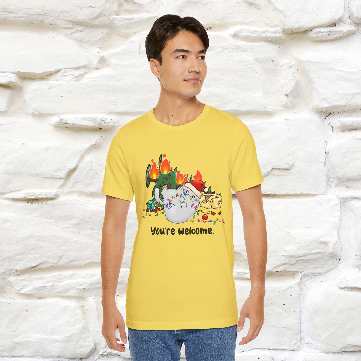 You're Welcome | Sarcastic Cat Christmas Shirt  |Nunu&Miao Studio - Nunu&Miao Studio