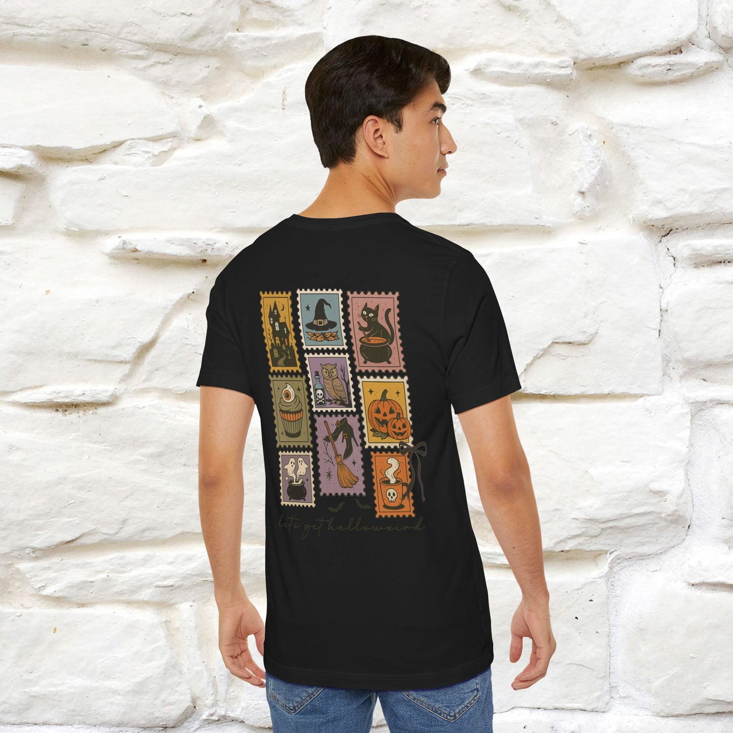 "Let-s Get Halloweeind" Hakkoween Cat T-shirt |Nunu&Miao Studio