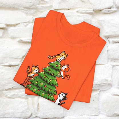 Merry Catmas | Cattitude Christmas Shirt for Men & Women | 100% Cotton*