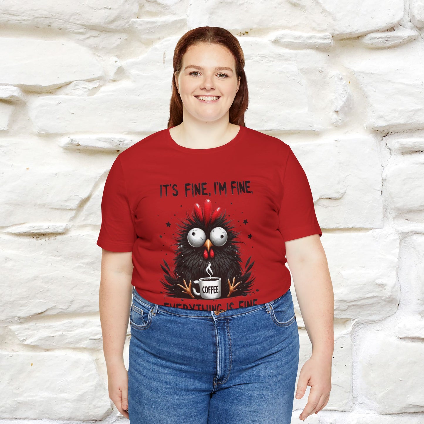 "Everything Is Fine" |Funny T-Shirt | Nunu&Miao Studio
