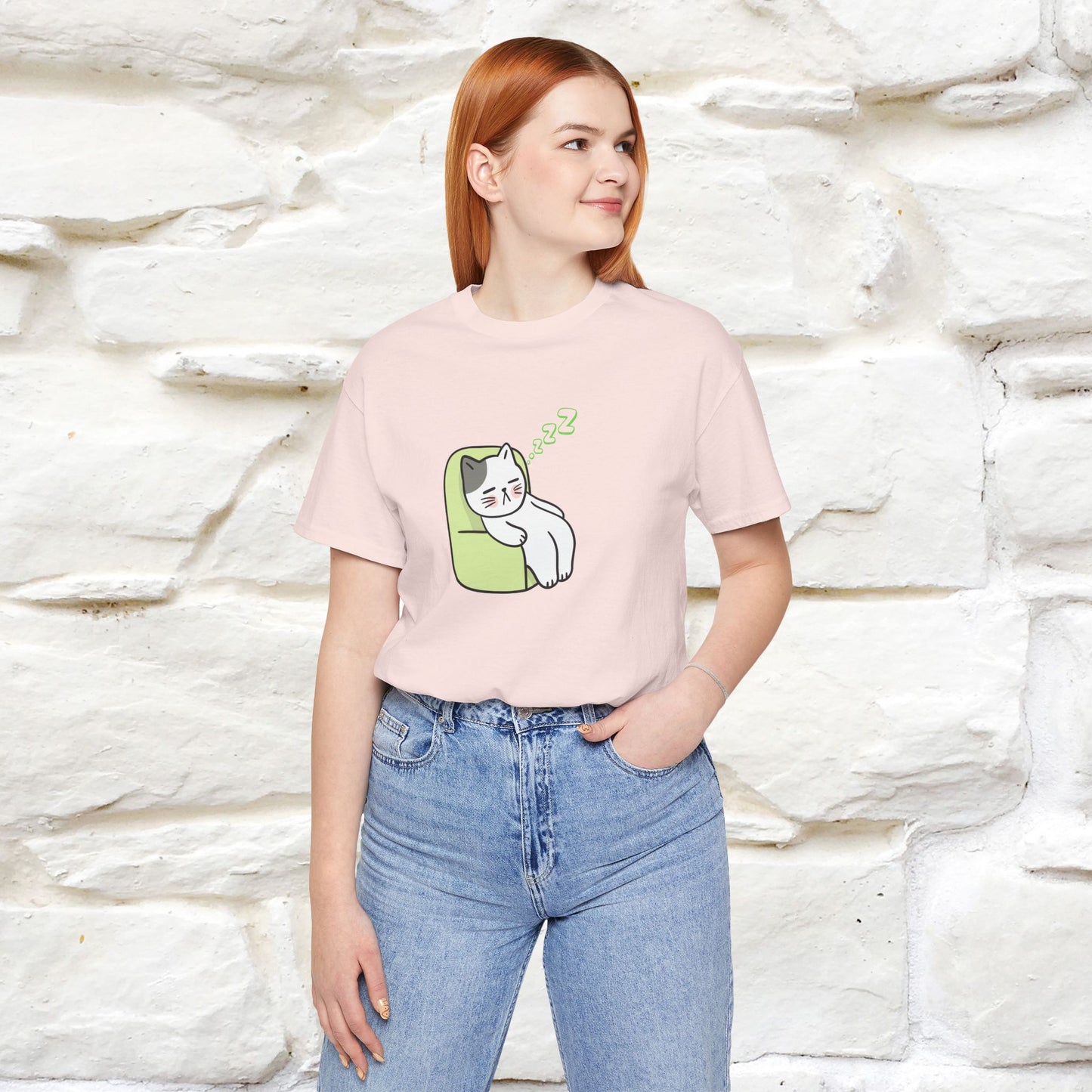 "Keep going… the couch isn’t going to nap on itself." Cat T-Shirt| Front & Back Design | Nunu&Miao Studio