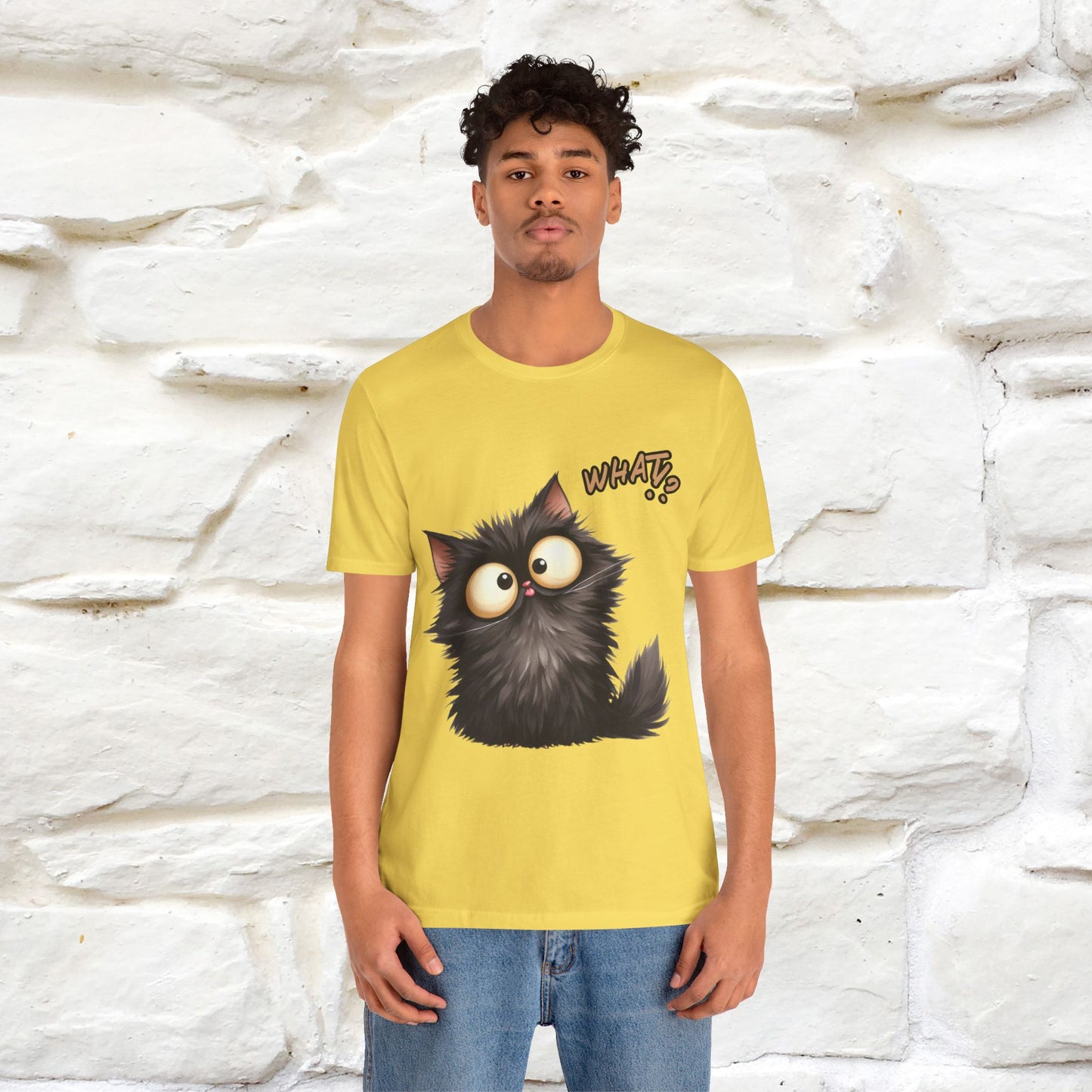 ''What ?'' | Cat T-Shirt  | Nunu&Miao Studio