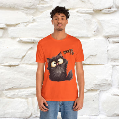 ''What ?'' | Cat T-Shirt  | Nunu&Miao Studio