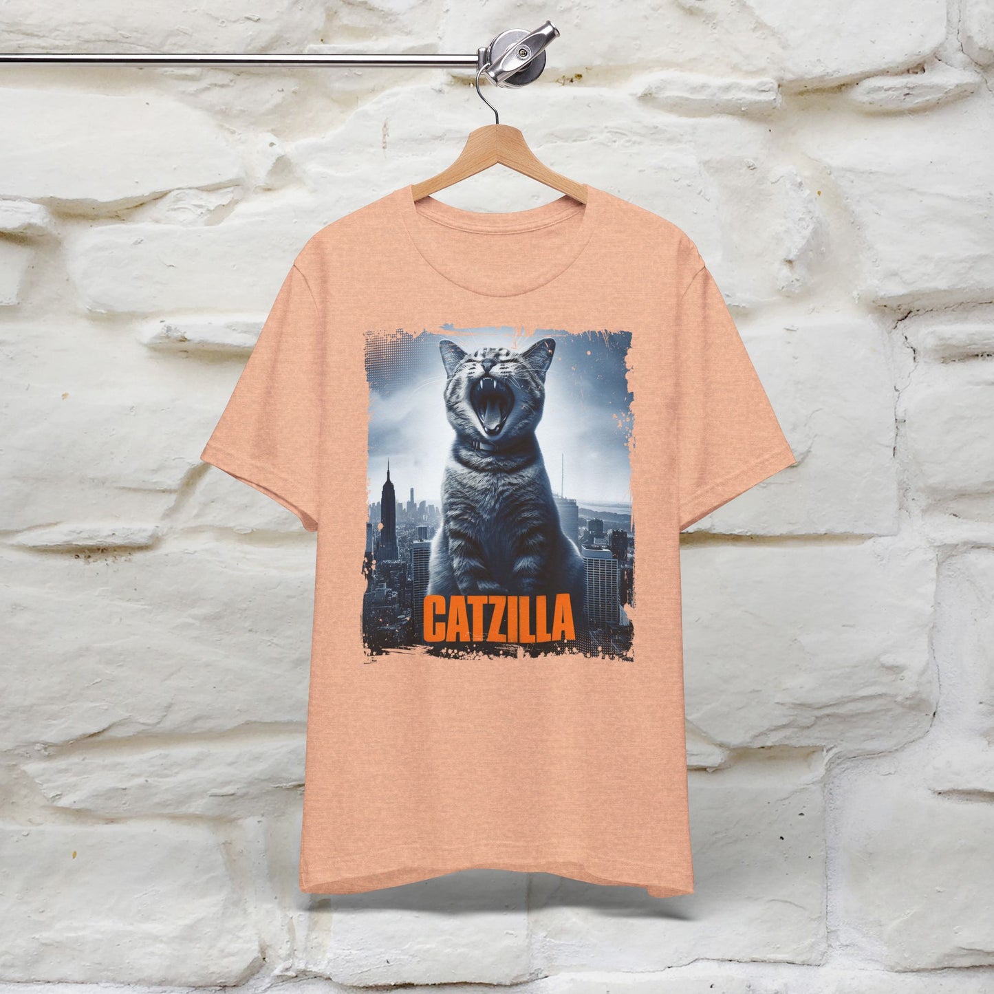 Catzilla T-Shirt | Fun Monster Cat Tee for Men & Women | 100% Cotton*