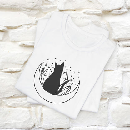 "The Cristal" Cat T-Shirt for Men & Women | Front & Back Design | 100% Cotton* 🐾