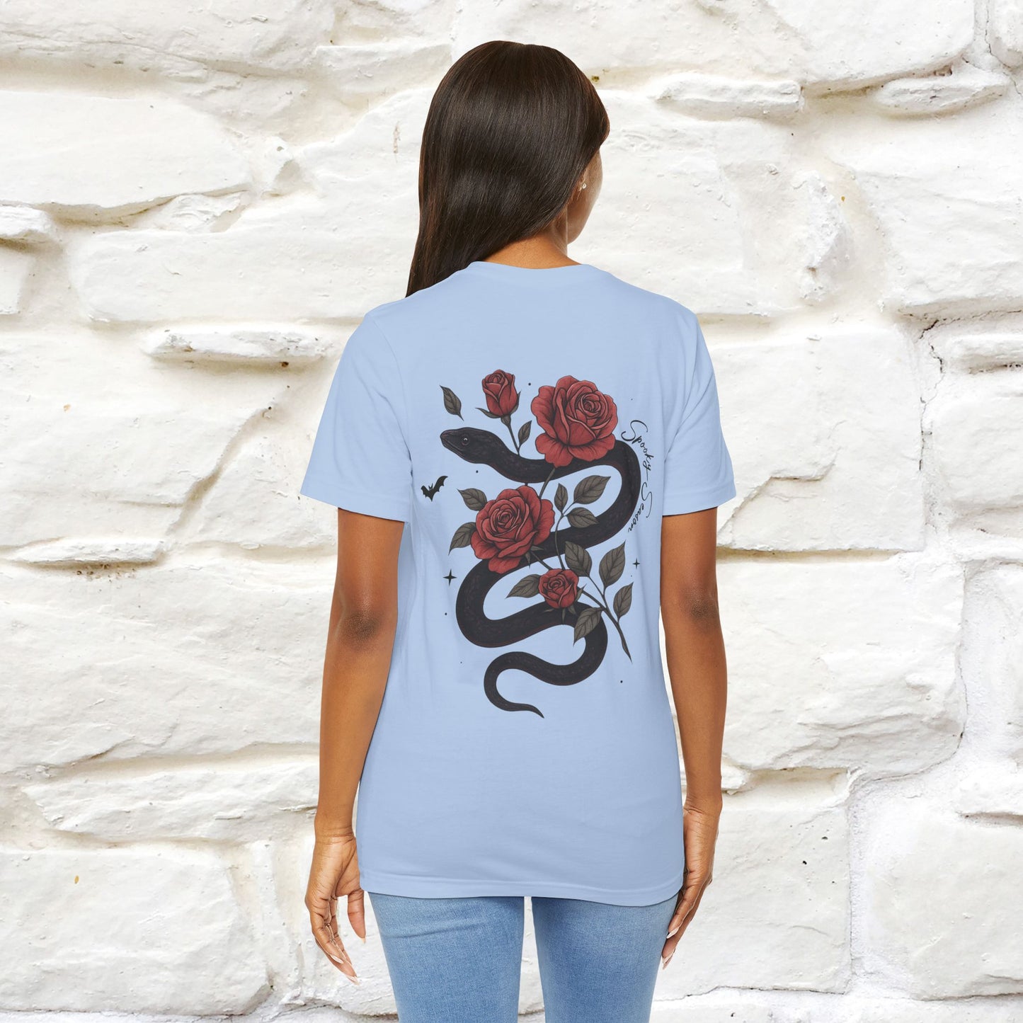 "The Rose and The Snake " Halloween T-shirt |Nunu&Miao Studio